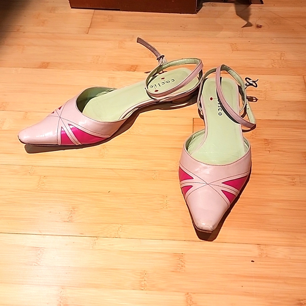 Coclico KILLY flats leather pink green - Picture 8 of 9